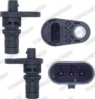 Wagner CRS00253 - Capteur d'angle, vilebrequin droxauto.com
