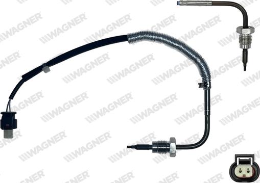 Wagner ETP00011 - Capteur, température des gaz droxauto.com