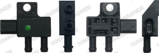 Wagner PRS00046 - Capteur, pression des gaz échappement droxauto.com