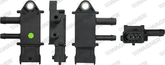 Wagner PRS00041 - Capteur, pression des gaz échappement droxauto.com