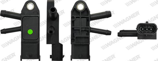 Wagner PRS00051 - Capteur, pression des gaz échappement droxauto.com