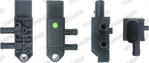 Wagner PRS00005 - Capteur, pression des gaz échappement droxauto.com