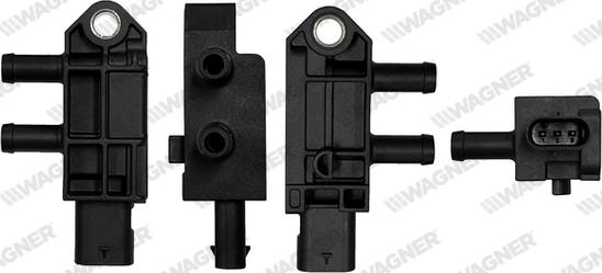 Wagner PRS00006 - Capteur, pression des gaz échappement droxauto.com