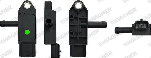 Wagner PRS00014 - Capteur, pression des gaz échappement droxauto.com