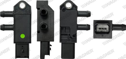 Wagner PRS00013 - Capteur, pression des gaz échappement droxauto.com