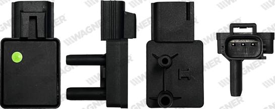 Wagner PRS00017 - Capteur, pression des gaz échappement droxauto.com