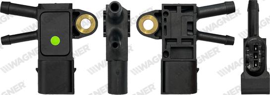 Wagner PRS00034 - Capteur, pression des gaz échappement droxauto.com