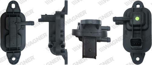 Wagner PRS00031 - Capteur, pression des gaz échappement droxauto.com