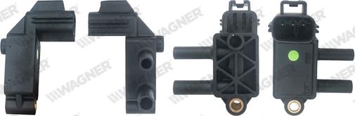 Wagner PRS00033 - Capteur, pression des gaz échappement droxauto.com