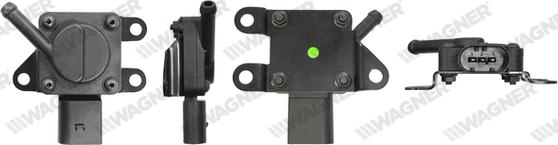 Wagner PRS00026 - Capteur, pression des gaz échappement droxauto.com