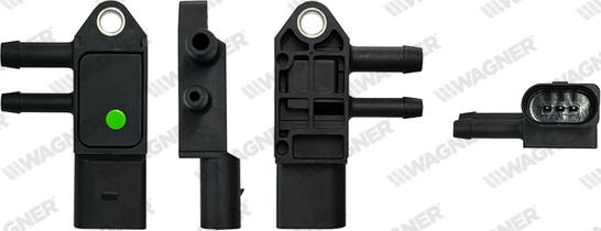 Wagner PRS00020 - Capteur, pression des gaz échappement droxauto.com