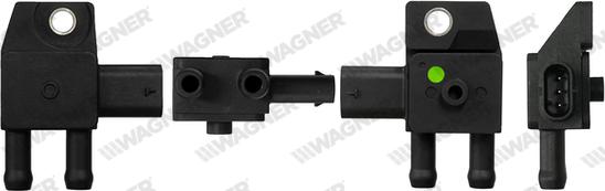 Wagner PRS00027 - Capteur, pression des gaz échappement droxauto.com
