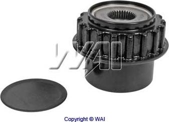 WAI 24-91335-4 - Poulie, alternateur droxauto.com