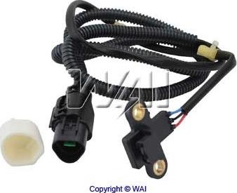 WAI CRK536 - Capteur d'angle, vilebrequin droxauto.com