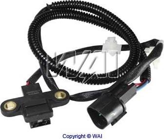 WAI CRK374 - Capteur d'angle, vilebrequin droxauto.com