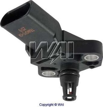 WAI MAP9114 - Capteur, pression du tuyau d'admission droxauto.com