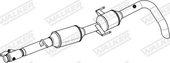 Walker 96020 - Catalyseur SCR droxauto.com