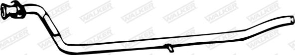 Walker 09095 - Tuyau d'échappement droxauto.com