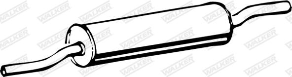 Walker 05999 - Silencieux arrière droxauto.com