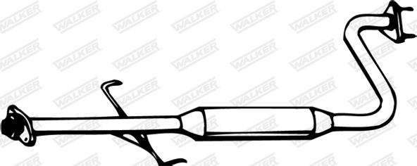 Walker 06488 - Silencieux central droxauto.com