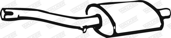 Walker 01630 - Silencieux avant droxauto.com