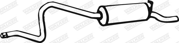 Walker 02321 - Silencieux arrière droxauto.com