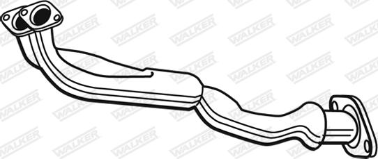 Walker 02781 - Tuyau d'échappement droxauto.com