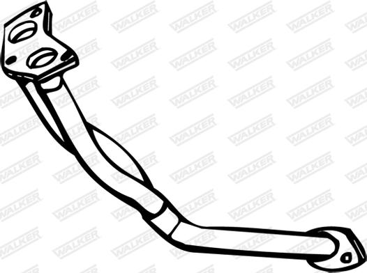 Walker 14984 - Tuyau d'échappement droxauto.com