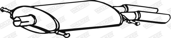 Walker 14859 - Silencieux arrière droxauto.com