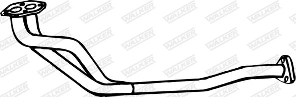 Walker 15848 - Tuyau d'échappement droxauto.com