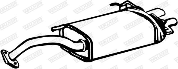 Walker 15847 - Silencieux arrière droxauto.com