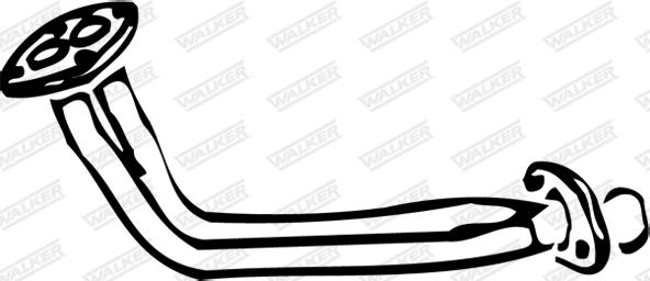 Walker 13266 - Tuyau d'échappement droxauto.com