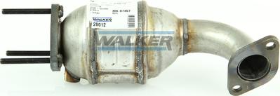 Walker 28012 - Catalyseur droxauto.com