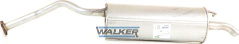 Walker 23673 - Silencieux arrière droxauto.com