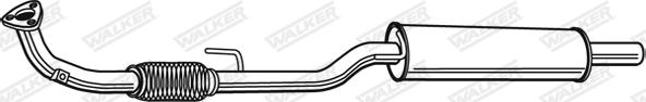 Walker 23359 - Silencieux avant droxauto.com