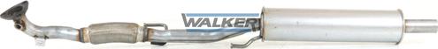 Walker 23358 - Silencieux avant droxauto.com
