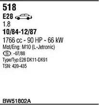 Walker BW51802A - Échappement droxauto.com