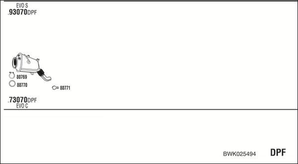 Walker BWK025494 - Échappement droxauto.com