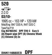 Walker BWK116680EB - Échappement droxauto.com