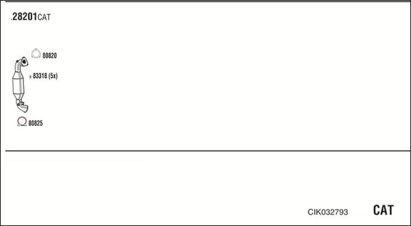 Walker CIK032793 - Échappement droxauto.com