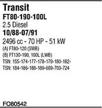 Walker FO80542 - Échappement droxauto.com