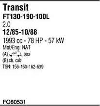 Walker FO80531 - Échappement droxauto.com