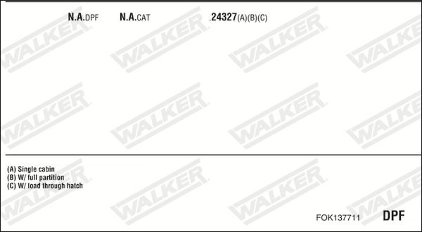 Walker FOK137711 - Échappement droxauto.com