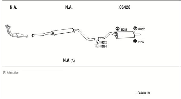 Walker LD40018 - Échappement droxauto.com