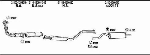 Walker LD11002 - Échappement droxauto.com