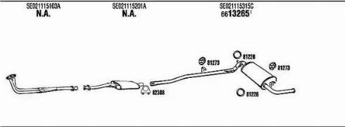 Walker SE20001B - Échappement droxauto.com
