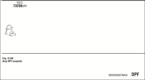 Walker SKK059078AA - Échappement droxauto.com