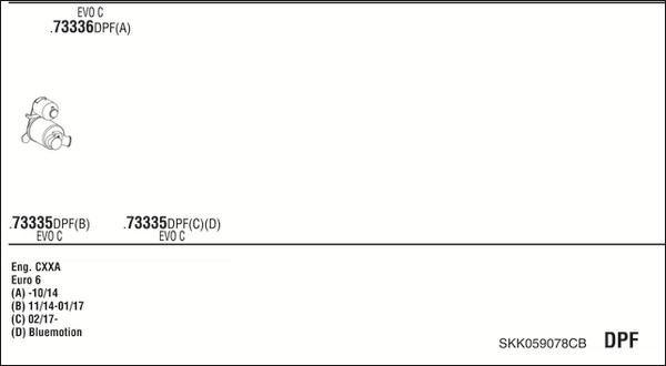 Walker SKK059078CB - Échappement droxauto.com