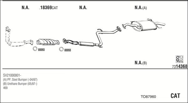 Walker TO87960 - Échappement droxauto.com