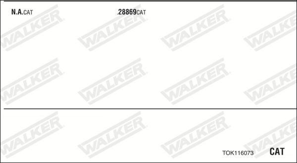 Walker TOK116073 - Échappement droxauto.com